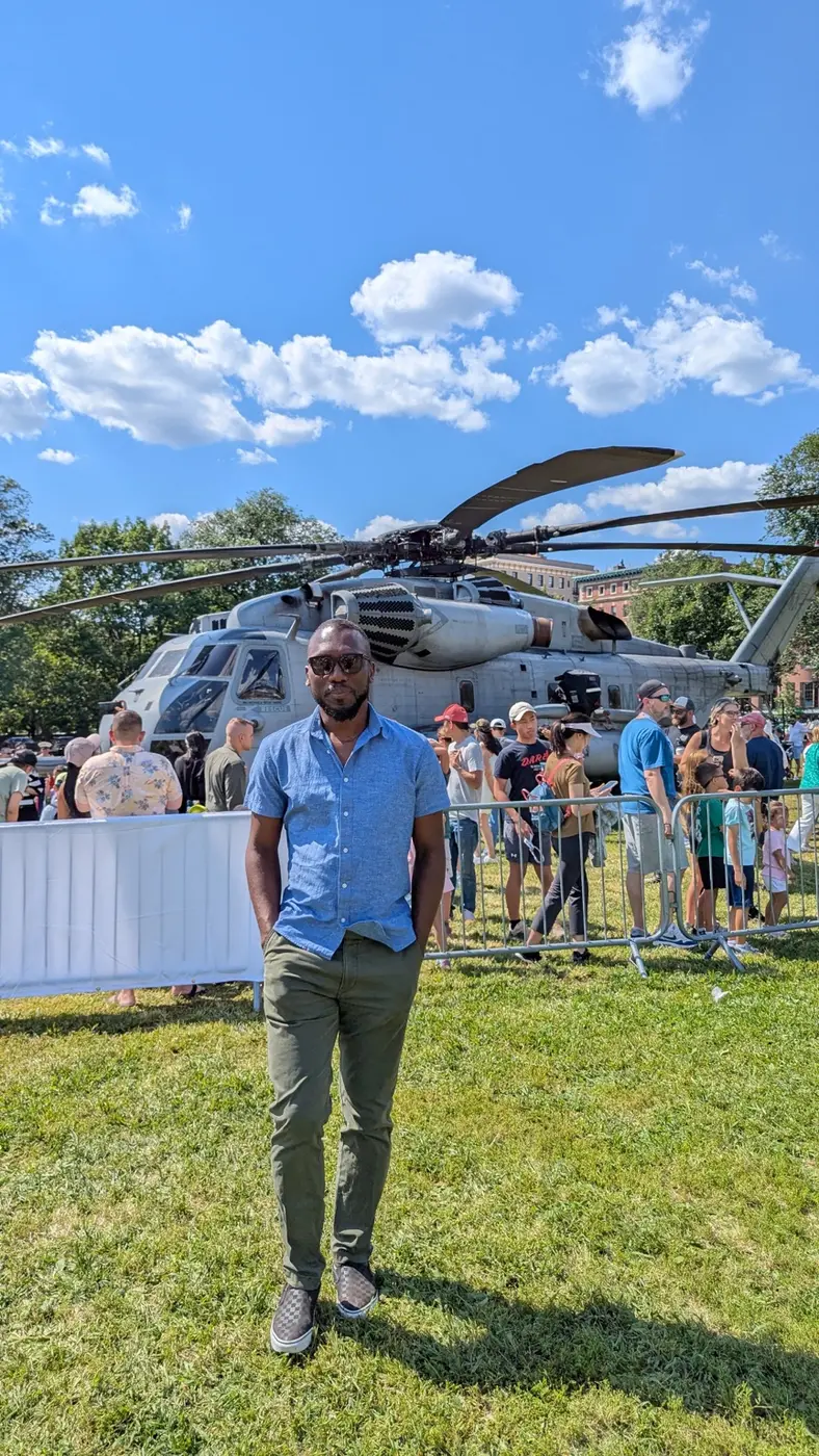 Moment d’une activité aéronautique à Boston