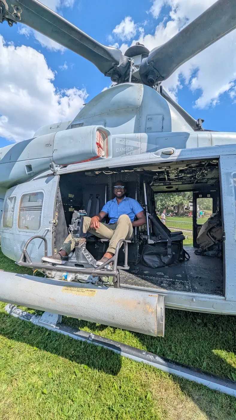Découverte d’un hélicoptère pendant la visite de Boston
