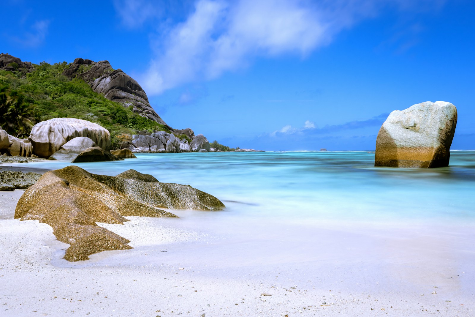 Paysage des Seychelles